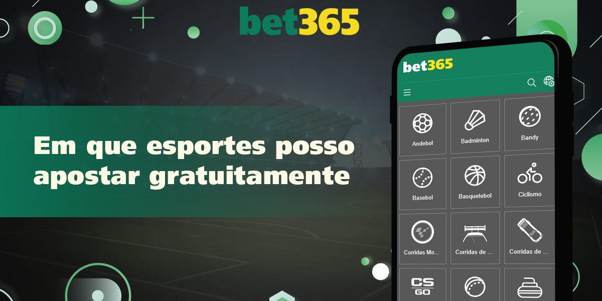 Quais clientes brasileiros esportivos podem apostar gratuitamente na bet365? 