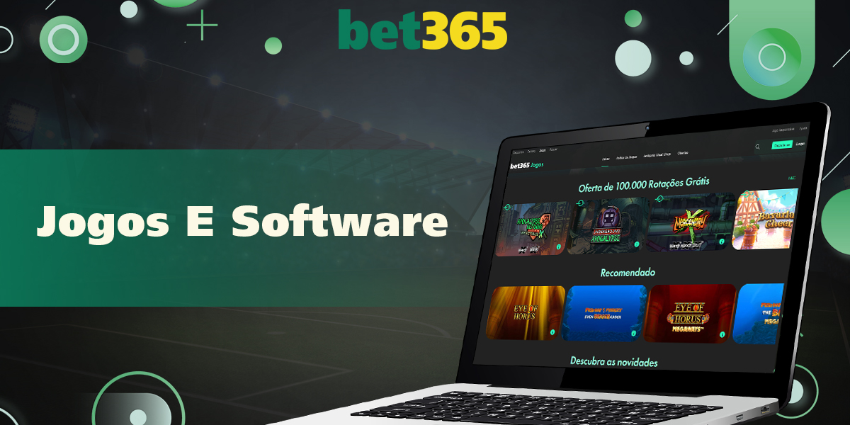 Lista de fornecedores que fornecem software para os jogos de cassino online da Bet365 
