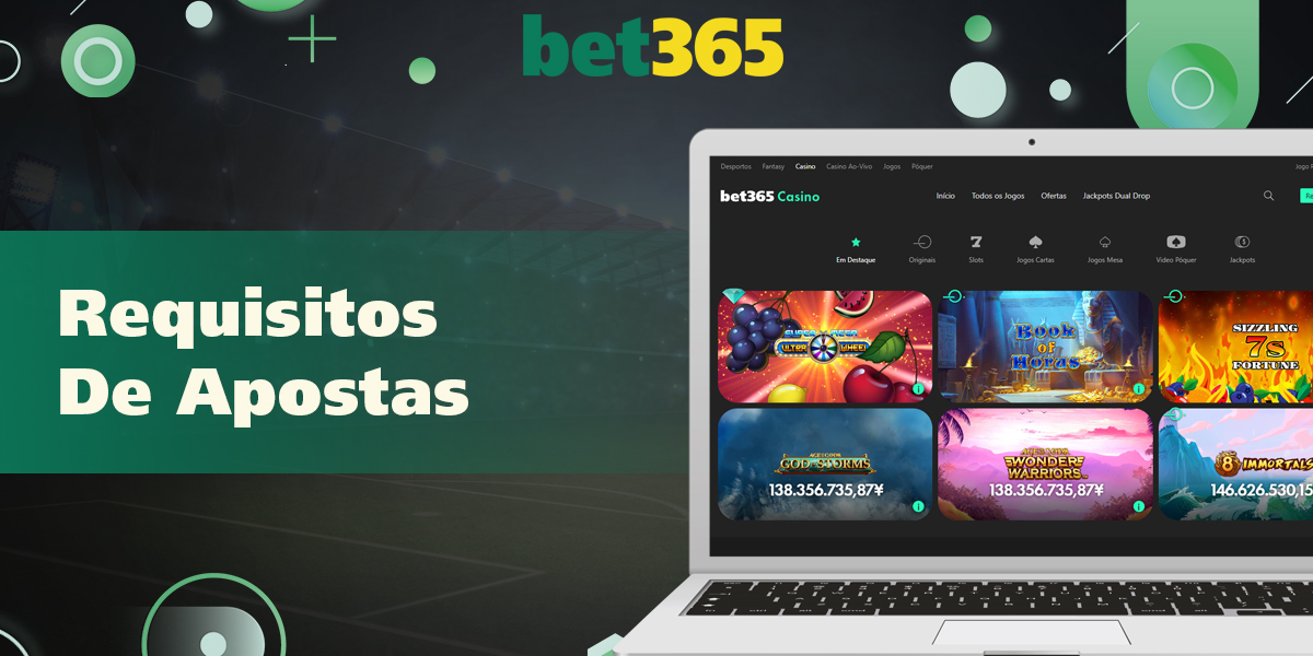 Termos e condições da Bet365 cassino online para usuários da Bet365 do Brasil
