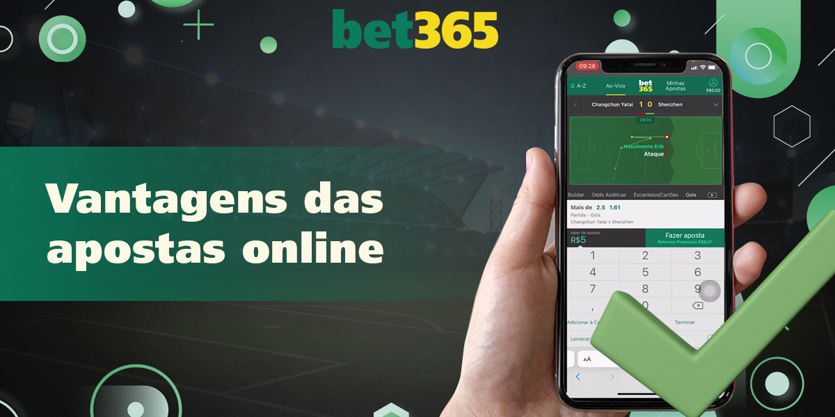Lista de benefícios da Bet365 para os fãs de apostas online do Brasil
