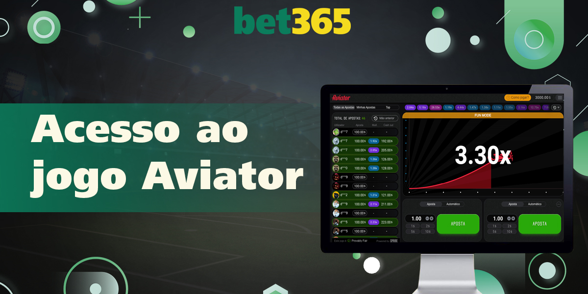 Como os usuários brasileiros da bet365 podem acessar o jogo Aviator
