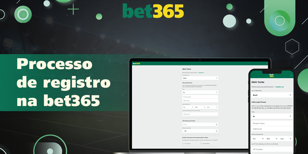 Instruções passo a passo para os novatos da bet365 sobre como criar uma nova conta

