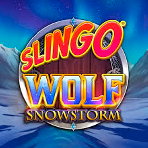 Logotipo do jogo Slingo Wolf no Bet365 Casino Brasil