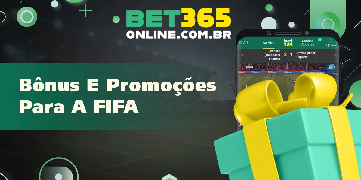 Quais bônus estão disponíveis para os usuários para apostas na FIFA